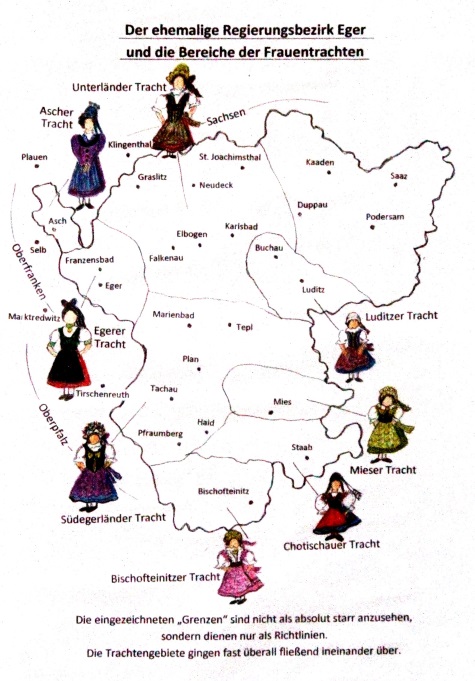 Karte der Region